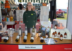 Margot van Lieshout bij Delta Wines.